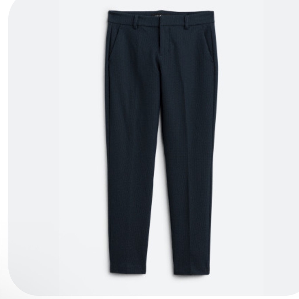 Liverpool Navy Kelsey Strait Knit Trousers. Size 12, Inseam 29"
